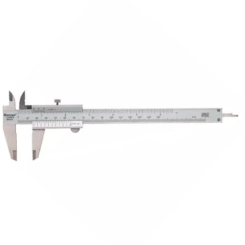 PAQUIMETRO INOX FOSCO 200 X 0,05MM - 1/128"  STARRETT PAQUIMETRO INOX FOSCO 200 X 0,05MM - 1/128"  STARRETT
