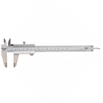 PAQUIMETRO INOX FOSCO 200 X 0,05MM - 1/128"  STARRETT