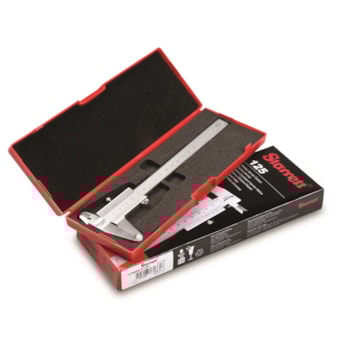 PAQUIMETRO INOX FOSCO 200 X 0,05MM - 1/128"  STARRETT PAQUIMETRO INOX FOSCO 200 X 0,05MM - 1/128"  STARRETT