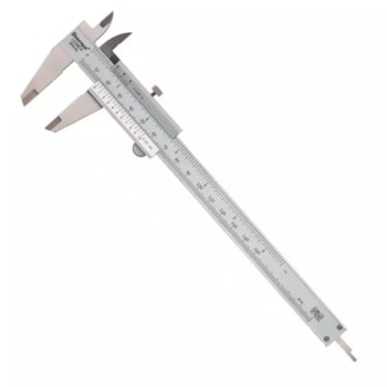 PAQUIMETRO INOX FOSCO 200 X 0,05MM - 1/128"  STARRETT PAQUIMETRO INOX FOSCO 200 X 0,05MM - 1/128"  STARRETT