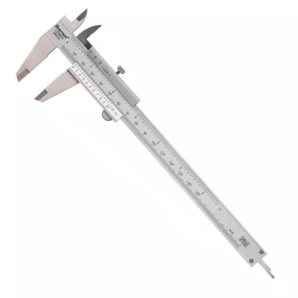 PAQUIMETRO INOX FOSCO 200 X 0,05MM - 1/128"  STARRETT PAQUIMETRO INOX FOSCO 200 X 0,05MM - 1/128"  STARRETT