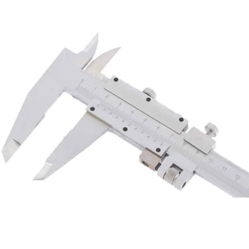 Paquimetro Metalico 300m Com Medidor De Profundidade - MTX 3163459 Paquimetro Metalico 300m Com Medidor De Profundidade - MTX 3163459