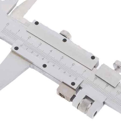 Paquimetro Metalico 300m Com Medidor De Profundidade - MTX 3163459 Paquimetro Metalico 300m Com Medidor De Profundidade - MTX 3163459