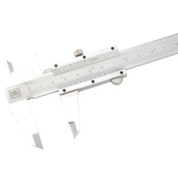 PAQUÍMETRO UNIVERSAL ANALÓGICO 150mm/6" 0,05mm - 1,0001 ZAAS PAQUÍMETRO UNIVERSAL ANALÓGICO 150mm/6" 0,05mm - 1,0001 ZAAS