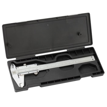 PAQUÍMETRO UNIVERSAL ANALÓGICO 150mm/6" 0,05mm - 1,0001 ZAAS PAQUÍMETRO UNIVERSAL ANALÓGICO 150mm/6" 0,05mm - 1,0001 ZAAS