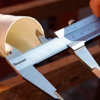 PAQUÍMETRO UNIVERSAL INOX FOSCO 150 X 0,05MM 1/128" - 125MEB-6.150 STARRETT PAQUÍMETRO UNIVERSAL INOX FOSCO 150 X 0,05MM 1/128" - 125MEB-6.150 STARRETT