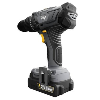 PARAFUSADEIR/FURADEIR IMPACTO 1/2" 60NM 21V, 1 BATERIA 2AH, CARREGADOR E MALETA - WAP