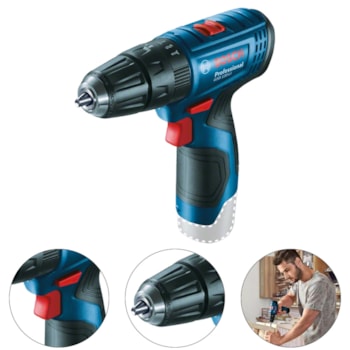 PARAFUSADEIRA A BATERIA GSB 120-LI PROFESSIONAL - 06019G81E4 BOSCH PARAFUSADEIRA A BATERIA GSB 120-LI PROFESSIONAL - 06019G81E4 BOSCH