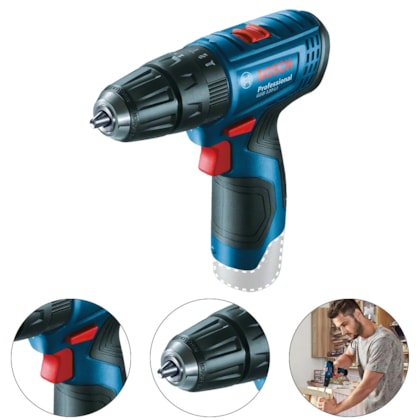 PARAFUSADEIRA A BATERIA GSB 120-LI PROFESSIONAL - 06019G81E4 BOSCH PARAFUSADEIRA A BATERIA GSB 120-LI PROFESSIONAL - 06019G81E4 BOSCH