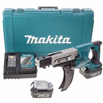 PARAFUSADEIRA C/ALIMENTAÇÃO AUTOMATICA 18V DFR550RFE MAKITA