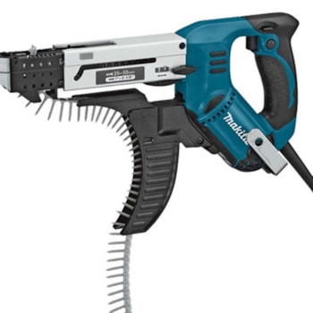 PARAFUSADEIRA DE ALIMENTAÇÃO AUTOMÁTICA PARA GESSO - 6842 - MAKITA Voltagem:127V