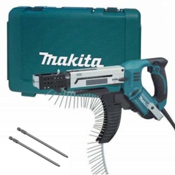 PARAFUSADEIRA DE ALIMENTAÇÃO AUTOMÁTICA PARA GESSO - 6842 - MAKITA Voltagem:127V