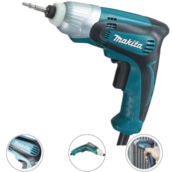 PARAFUSADEIRA DE IMPACTO 230 W DE 1/4 POL. 220v TD0100 MAKITA PARAFUSADEIRA DE IMPACTO 230 W DE 1/4 POL. 220v TD0100 MAKITA