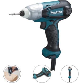 PARAFUSADEIRA DE IMPACTO 6,35MM 1/4" -  TD0101 MAKITA PARAFUSADEIRA DE IMPACTO 6,35MM 1/4" -  TD0101 MAKITA
