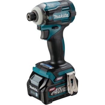 PARAFUSADEIRA DE IMPACTO A BATERIA 40V Li-Ion 220Nm -TD001GD201 - MAKITA Voltagem:220V PARAFUSADEIRA DE IMPACTO A BATERIA 40V Li-Ion 220Nm -TD001GD201 - MAKITA Voltagem:220V
