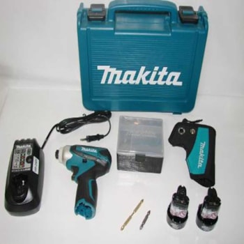 Parafusadeira De Impacto À Bateria de 12v Td090Dwe - Makita Voltagem:220V