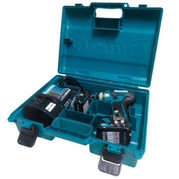 PARAFUSADEIRA DE IMPACTO A BATERIA - MAKITA TD111DWYE Voltagem:BIVOLT