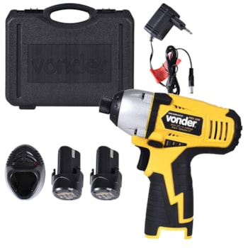 PARAFUSADEIRA DE IMPACTO A BATERIA  - PBV108 VONDER PARAFUSADEIRA DE IMPACTO A BATERIA  - PBV108 VONDER