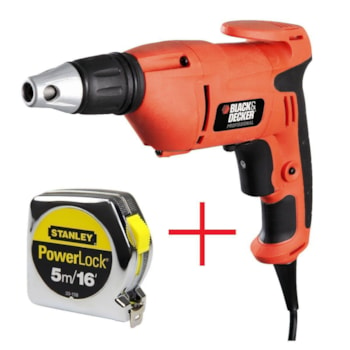 PARAFUSADEIRA DRYWALL127V BDSG500 BLACK E DECKER Voltagem:127V