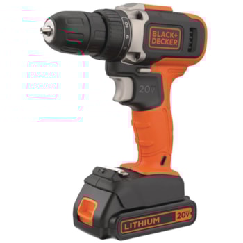 PARAFUSADEIRA E FURADEIRA 20V  - BCD703C1 BLACK + DECKER PARAFUSADEIRA E FURADEIRA 20V  - BCD703C1 BLACK + DECKER