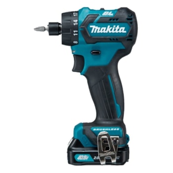 PARAFUSADEIRA E FURADEIRA A BATERIA 12V 2.0AH DF032DSAE MAKITA Voltagem:BIVOLT