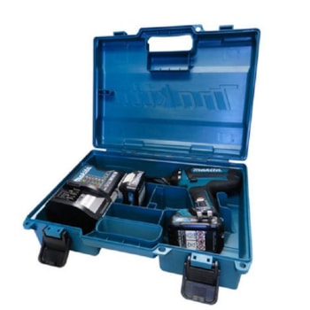 PARAFUSADEIRA E FURADEIRA A BATERIA 12V 2AH DF031DSAE MAKITA Voltagem:BIVOLT