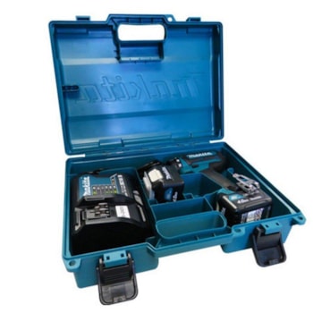 PARAFUSADEIRA E FURADEIRA A BATERIA 12V 4ah DF031DSME MAKITA Voltagem:BIVOLT