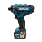 PARAFUSADEIRA E FURADEIRA A BATERIA 12V 4ah DF031DSME MAKITA Voltagem:BIVOLT