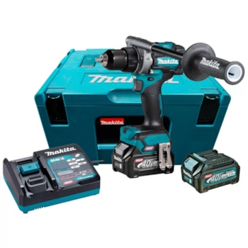 PARAFUSADEIRA E FURADEIRA À BATERIA 40V COM 2 BATERIAS E MALETA - DF001GD201 MAKITA PARAFUSADEIRA E FURADEIRA À BATERIA 40V COM 2 BATERIAS E MALETA - DF001GD201 MAKITA