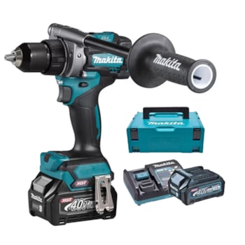 PARAFUSADEIRA E FURADEIRA À BATERIA 40V COM 2 BATERIAS E MALETA - DF001GD201 MAKITA PARAFUSADEIRA E FURADEIRA À BATERIA 40V COM 2 BATERIAS E MALETA - DF001GD201 MAKITA