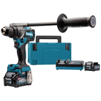 PARAFUSADEIRA E FURADEIRA À BATERIA 40V COM 2 BATERIAS E MALETA - DF001GD201 MAKITA PARAFUSADEIRA E FURADEIRA À BATERIA 40V COM 2 BATERIAS E MALETA - DF001GD201 MAKITA
