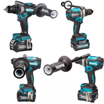 PARAFUSADEIRA E FURADEIRA À BATERIA 40V COM 2 BATERIAS E MALETA - DF001GD201 MAKITA PARAFUSADEIRA E FURADEIRA À BATERIA 40V COM 2 BATERIAS E MALETA - DF001GD201 MAKITA