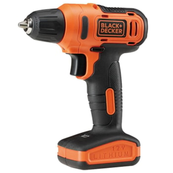 PARAFUSADEIRA E FURADEIRA A BATERIA COM 31ACESSÓRIOS  - LD12SC-BR BLACK + DECKER