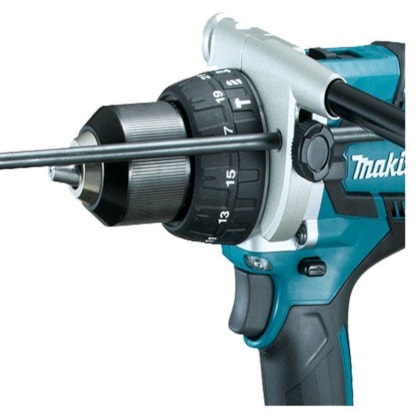 PARAFUSADEIRA E FURADEIRA DE IMPACTO A BATERIA DE 18V - MAKITA - DHP481RME Voltagem:BIVOLT
