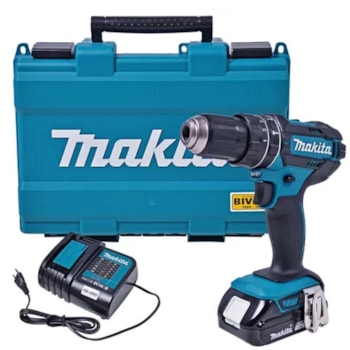 PARAFUSADEIRA E FURADEIRA DE IMPACTO A BATERIA - MAKITA DHP482SY