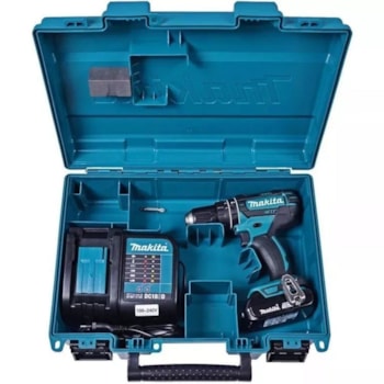 PARAFUSADEIRA E FURADEIRA DE IMPACTO - MAKITA DHP482RAE  Voltagem:BIVOLT