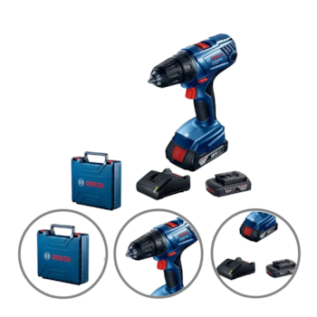 PARAFUSADEIRA FURADEIRA 18V GSR 180-LI C/ MALETA E 2 BAT. - 06019F81E0 BOSCH PARAFUSADEIRA FURADEIRA 18V GSR 180-LI C/ MALETA E 2 BAT. - 06019F81E0 BOSCH