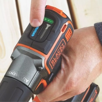 PARAFUSADEIRA FURADEIRA 20V AUTOSENSE - BDCDE120C BLACK+DECKER