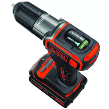 PARAFUSADEIRA FURADEIRA 20V AUTOSENSE - BDCDE120C BLACK+DECKER