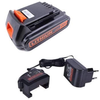 PARAFUSADEIRA/FURADEIRA 20V - BCD702C1 BLACK + DECKER