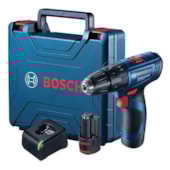 PARAFUSADEIRA / FURADEIRA 3/8" À BATERIA GSB 120-LI + 2 BATERIAS C/ MALETA BIVOLT - 06019G81E0 BOSCH
