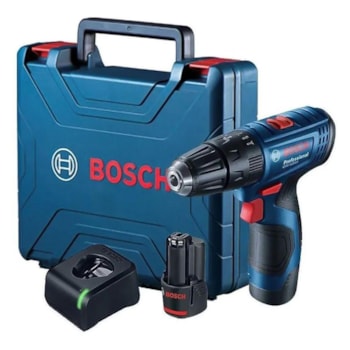 PARAFUSADEIRA / FURADEIRA 3/8" À BATERIA GSB 120-LI + 2 BATERIAS C/ MALETA BIVOLT - 06019G81E0 BOSCH PARAFUSADEIRA / FURADEIRA 3/8" À BATERIA GSB 120-LI + 2 BATERIAS C/ MALETA BIVOLT - 06019G81E0 BOSCH
