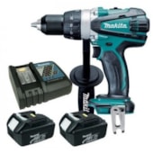 PARAFUSADEIRA FURADEIRA A BAT 18V DHP458RFE - MAKITA Voltagem:BIVOLT