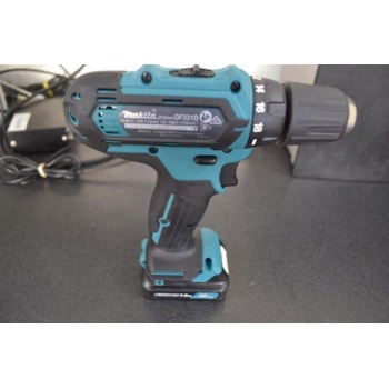 PARAFUSADEIRA FURADEIRA A BATERIA 12V 1.5AH DF331DWYE MAKITA Voltagem:BIVOLT