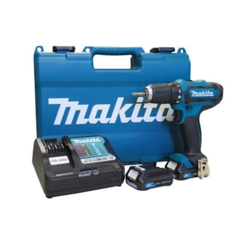 PARAFUSADEIRA FURADEIRA A BATERIA 12V 1.5AH DF331DWYE MAKITA Voltagem:BIVOLT