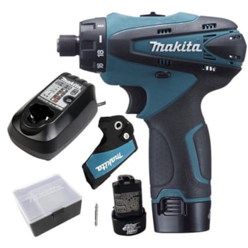 PARAFUSADEIRA/ FURADEIRA A BATERIA 12V BIVOLT DF030DWE MAKITA PARAFUSADEIRA/ FURADEIRA A BATERIA 12V BIVOLT DF030DWE MAKITA