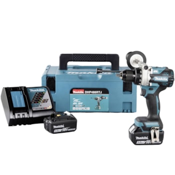 PARAFUSADEIRA / FURADEIRA A BATERIA 18V - DHP486RTJ MAKITA