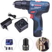 PARAFUSADEIRA / FURADEIRA A BATERIA GSB 120-LI + 1 BATERIA BIVOLT - 06019G81E1 BOSCH PARAFUSADEIRA / FURADEIRA A BATERIA GSB 120-LI + 1 BATERIA BIVOLT - 06019G81E1 BOSCH
