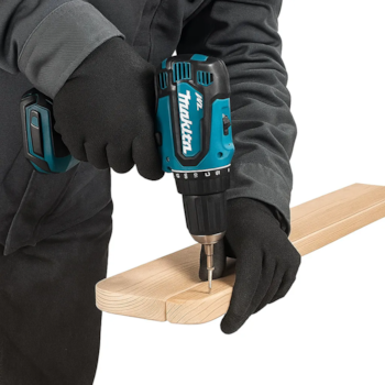 PARAFUSADEIRA / FURADEIRA DE IMPACTO 1/2" 60NM 18V BRUSHLESS COM 1 BATERIA 3AH + CARREGADOR BIVOLT E MALETA - MAKITA