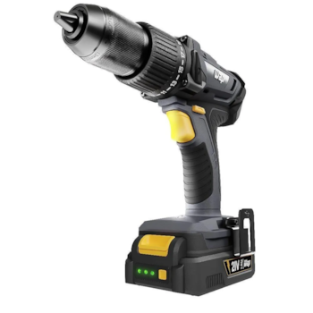 PARAFUSADEIRA / FURADEIRA DE IMPACTO 1/2" 60NM 21V COM UMA BATERIA DE 2AH, CARREGADOR BIVOLT E MALETA K21 ID03 - FW009462 WAP